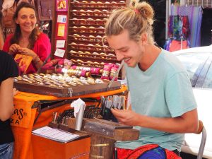 Hippiemarkt in San Joan