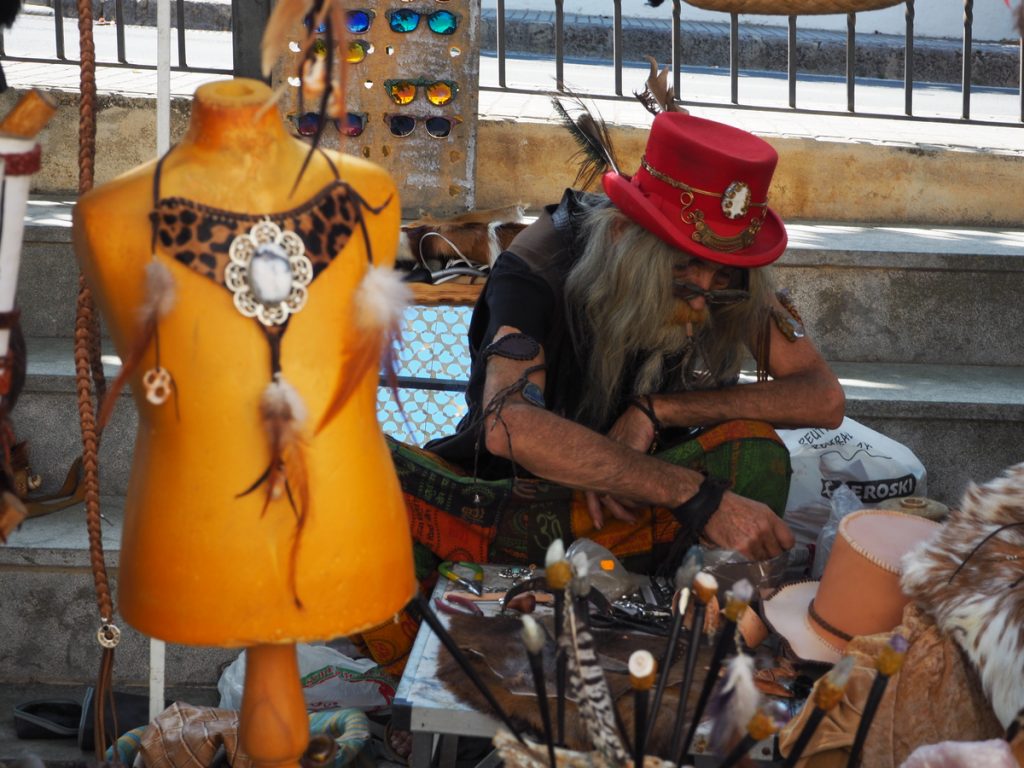 Hippiemarkt in San Joan