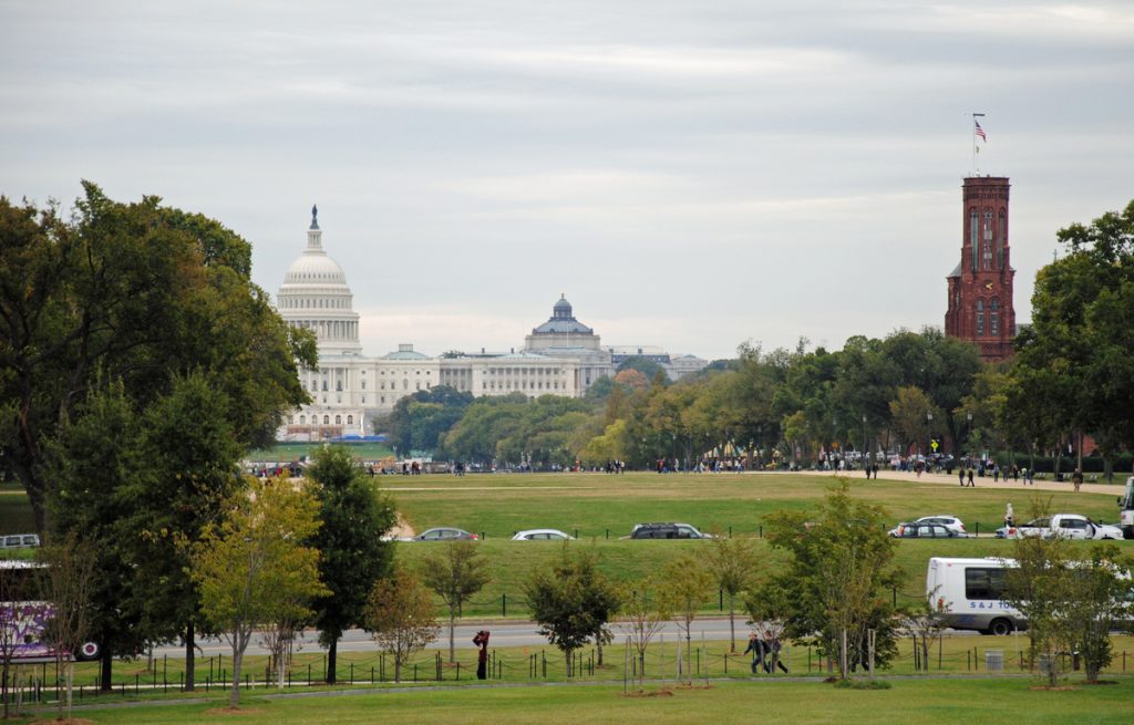 Monumenten the Mall Washington