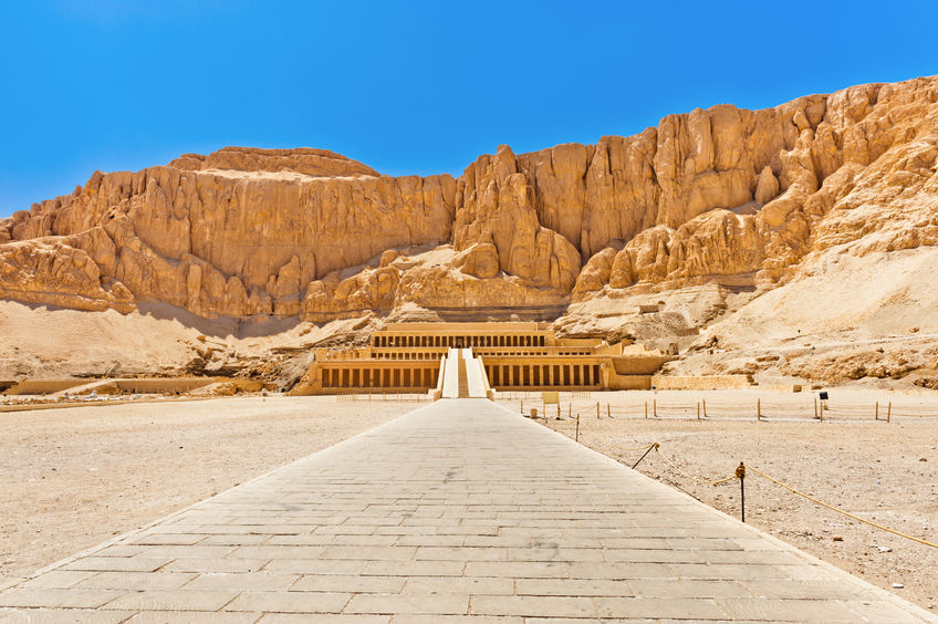 Monumenten in Luxor bezoeken Egypte tijdens rondreis